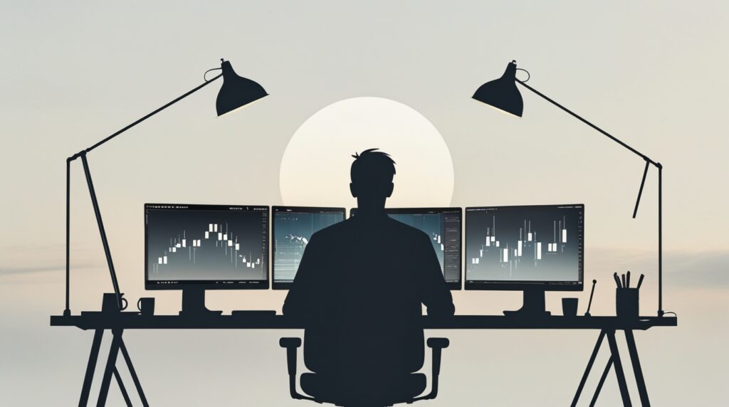 Developing trader documenting daily market analysis and price action journey